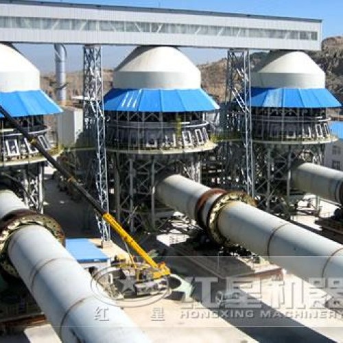 Calcinating rotary kiln